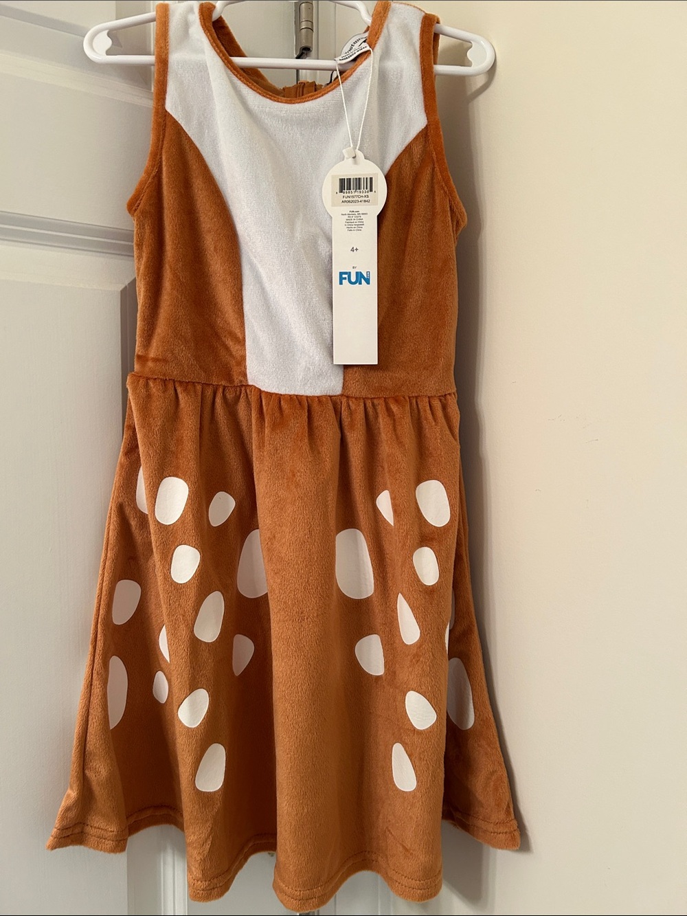 HALLOWEEN COSTUME: DEER with Antlers size 4t
